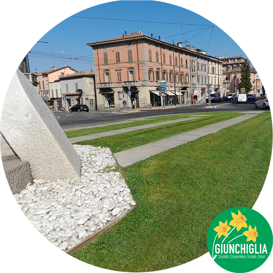 Giardinaggio a Parma - Verde pubblico - Coop Giunghiglia 