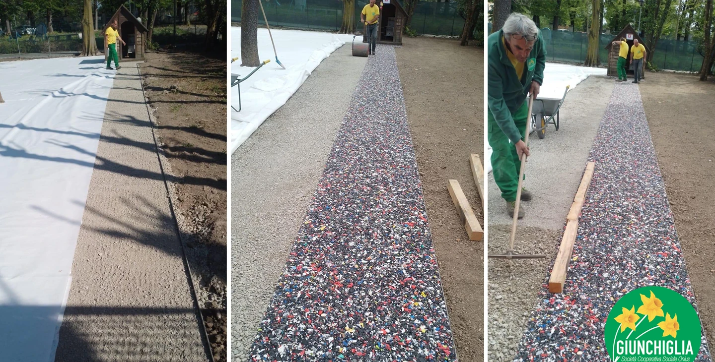 Predisposizione passaggio pedonale - Giunchiglia Giardinaggio Parma